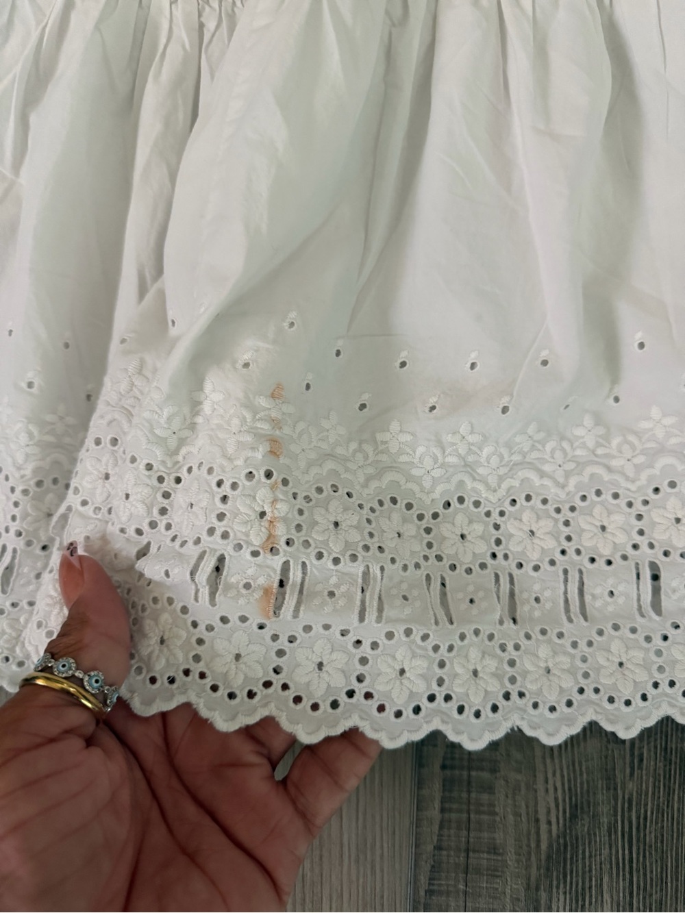 Doen White Nightgown *flawed - Picture 5 of 12